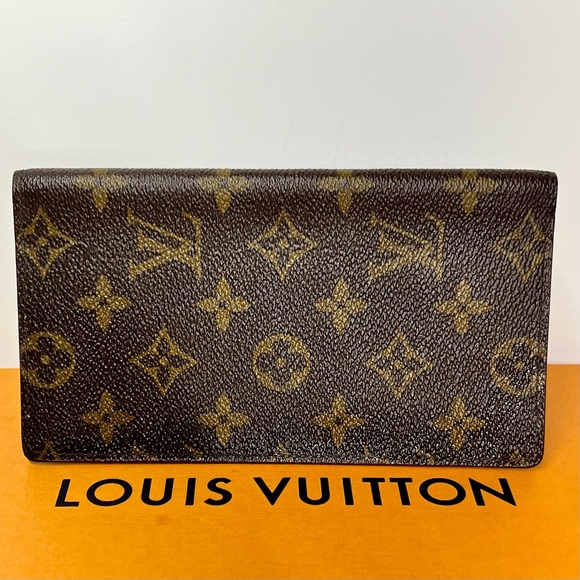 Authentic Louis Vuitton check,cash,card monogram canvas wallet Unisex - Picture 2 of 10